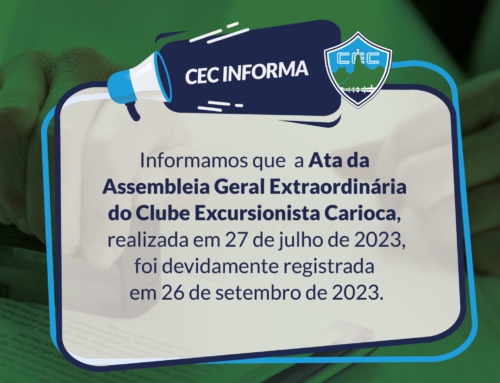 Registro da Ata da Assembleia Geral Extraordinária
